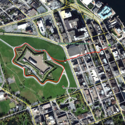 Halifax Citadel track