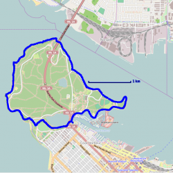 StanleyParkSeawall-map